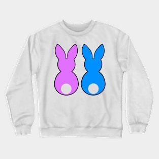Easter bunny couple Crewneck Sweatshirt